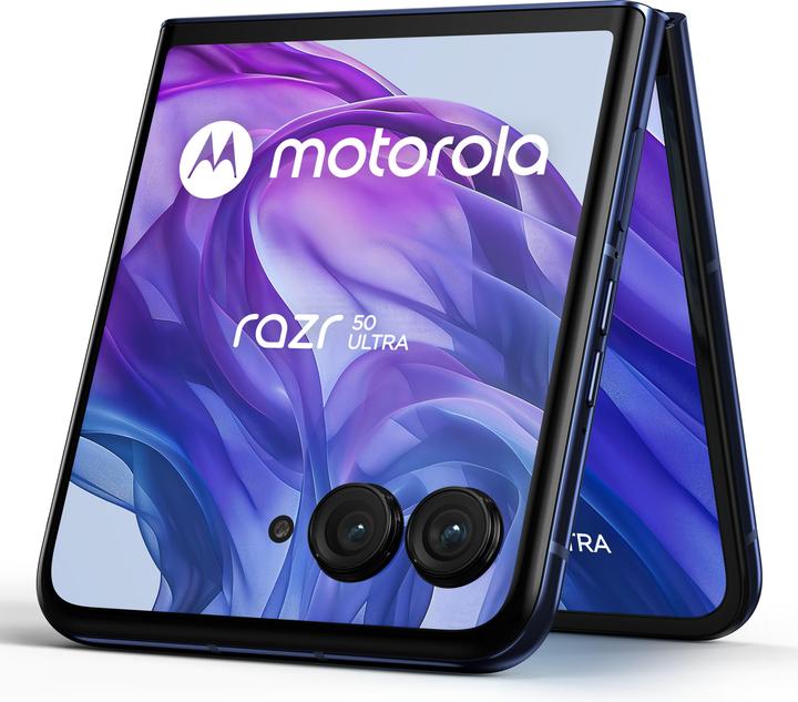 Produktbild Motorola Razr 50 Ultra (512 GB, Midnight Blue, 6.90", SIM + eSIM, 50 Mpx, 5G)