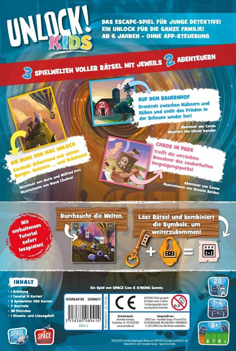 Image du produit Asmodée Unlock! (Allemand)
