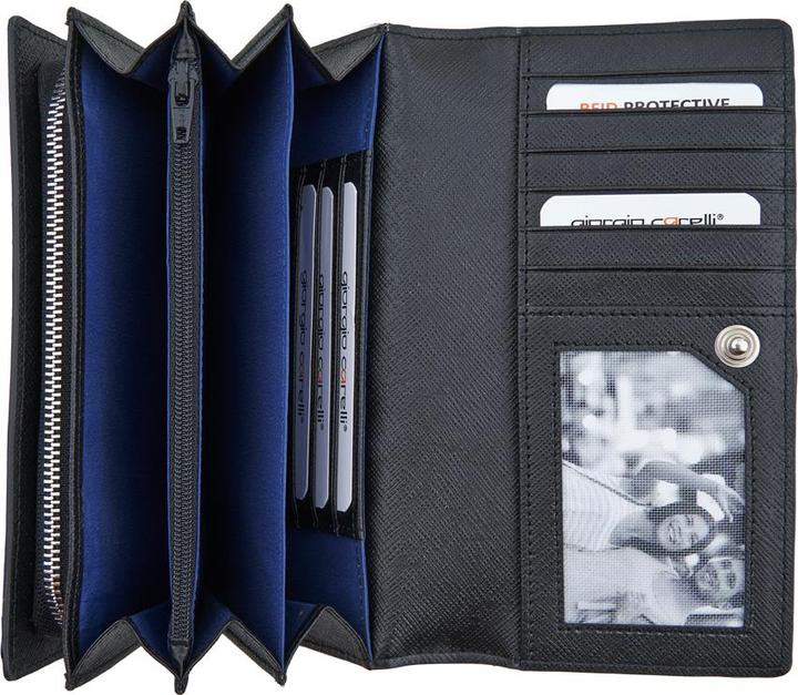 Actual product image Giorgio Carelli Ladies purse, RFID, Valentin