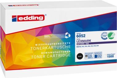 Produktbild Edding Toner ersetzt Lexmark 50F2000 / 502 Schwarz 1500 Seiten EDD-6052