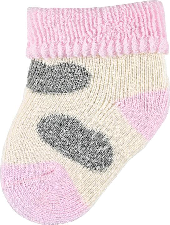 Image du produit Sterntaler Lot de 3 chaussettes Coeurs Rose One Size (Taille unique)