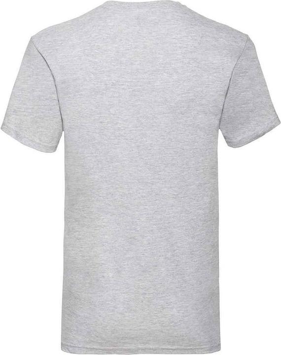 Actual product image Fruit of the Loom Unisex Adult Value Heather V Neck T-Shirt (L)