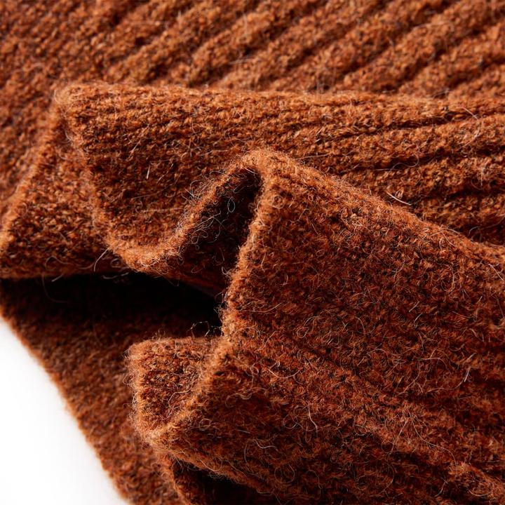 Image du produit VidaXL Cardigan pour enfants Cognac 140,Composition : 17% Acrylique. 63 (140)