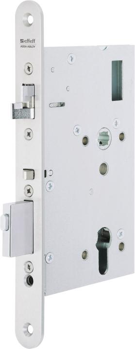 Immagine prodotto effeff EFF 609-902PZ-----1 Serratura mediatore ad anta piena autobloccante 100/24/72 PZ DIN-L/RS