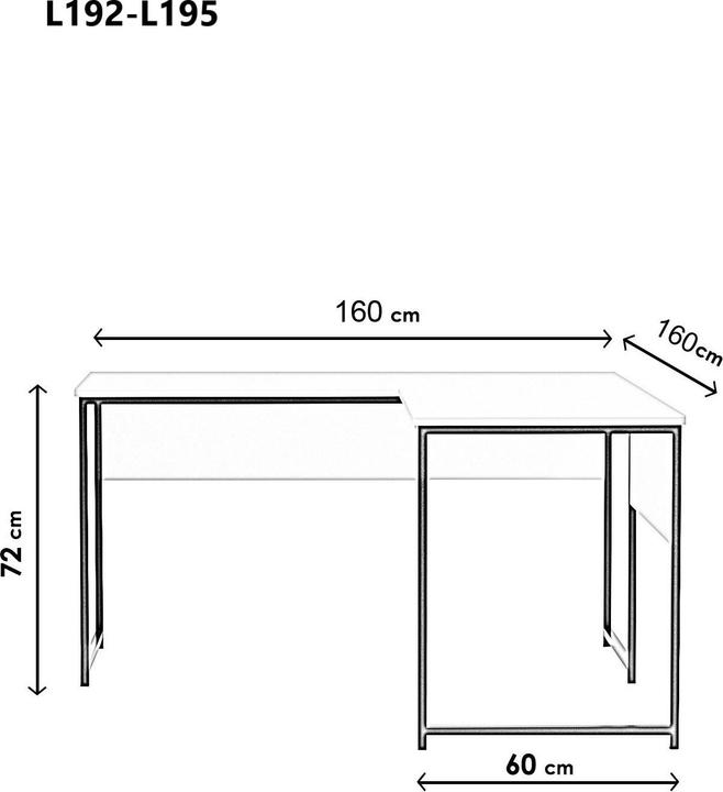 Actual product image Kalune Design Royce (240 x 60 x 72 cm)