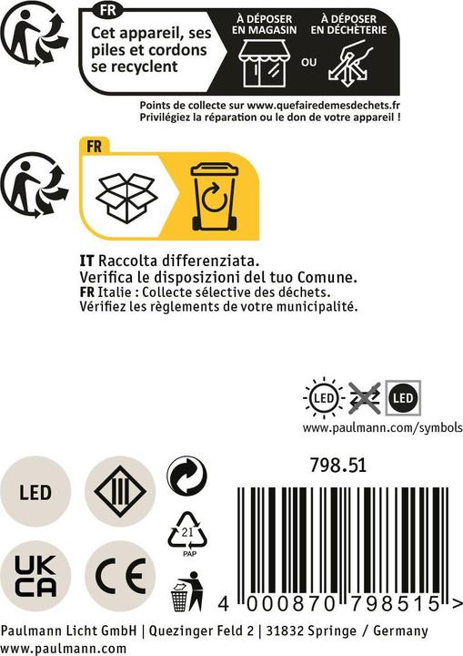 Actual product image Paulmann Solar house number (20 lm, IP44)