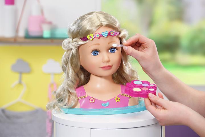 Image du produit Zapf Creation Tête de maquillage et d'habillage d'une petite soeur
