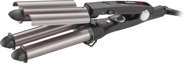 BaByliss Pro Titanium Turmalin fer à onduler triple (22 mm, 19 mm)
