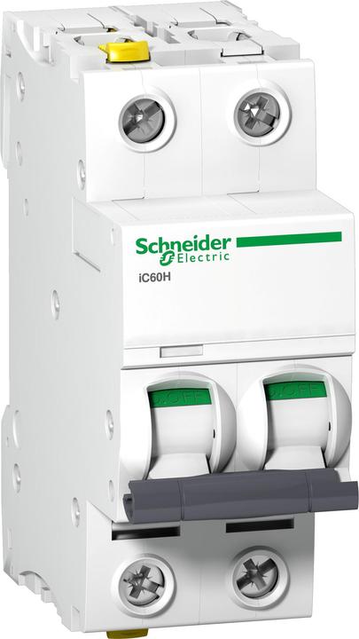 Image du produit Schneider Electric Acti9 iC60H MCB 2 pôles 20A Curve B