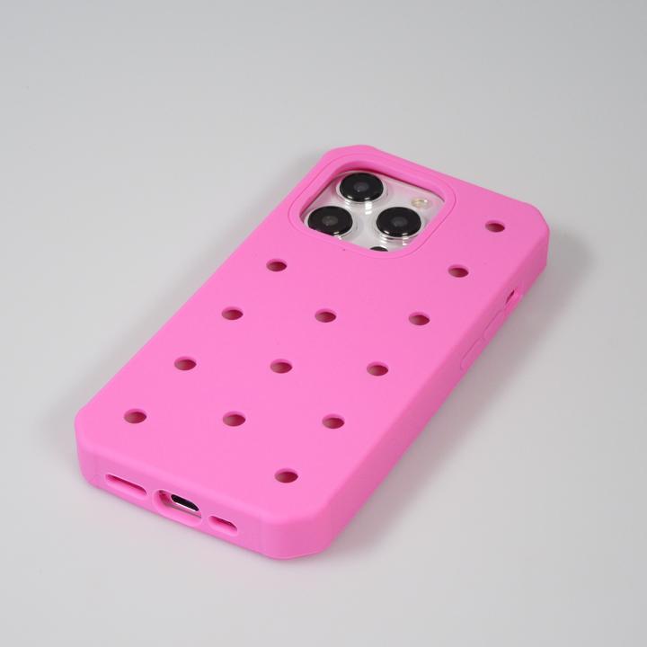 Actual product image PhoneLook Cover Thick silicone cover with holes for stick-on stickers (Apple iPhone 14 Pro)