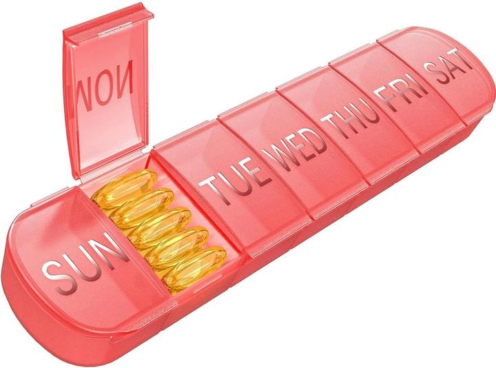 Produktbild Cbx Tablettenbox 7 Tage – Wochen Pillendose mit grosser Kapazität