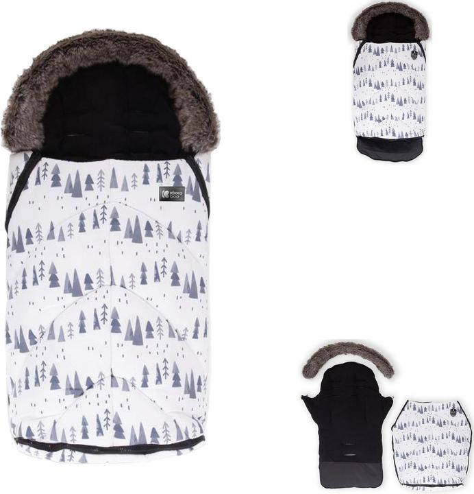 Produktbild Kikkaboo Fusssack Shiny Nylon Kinderwagen