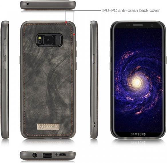 Image du produit Caseme Portefeuille en cuir avec pochette plastique (Samsung Galaxy S8+)