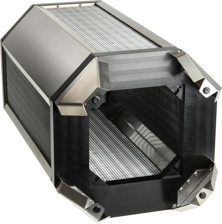 Actual product image Aqua Computer airplex Gigant 1680 incl. aquaero 6 Pro - aluminum (140 mm)