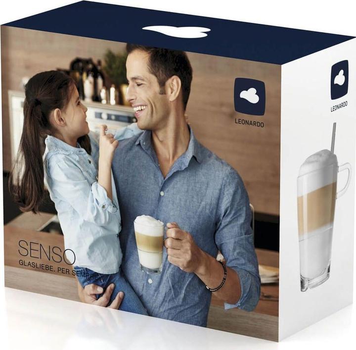 Image du produit Leonardo Set de tasses Senso Macchiato 4 pcs. (230 ml, 2 x)