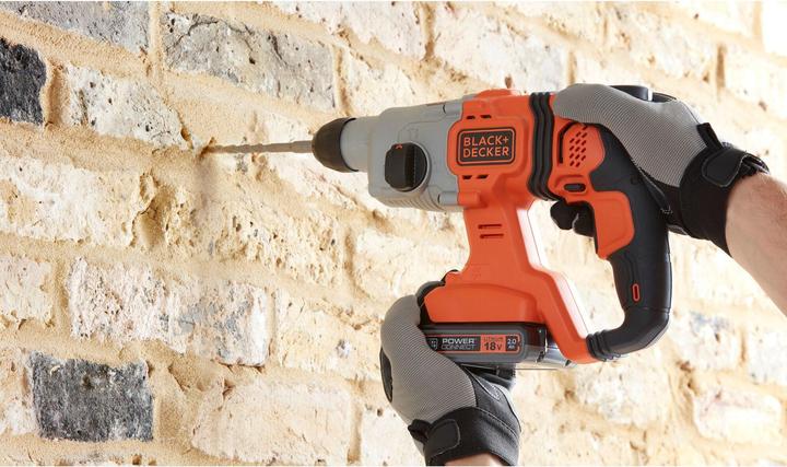 Productafbeelding Black & Decker Black+Decker 18V SDS PLUS boormachine 2,5Ah (Oplaadbare batterij)