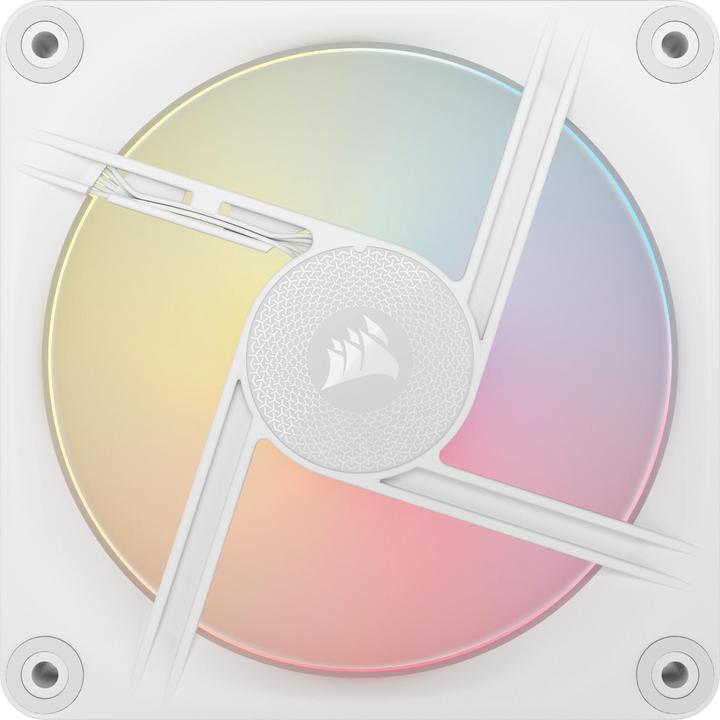 Immagine prodotto Corsair Serie LX-R RGB, iCUE LINK LX120-R RGB Bianco, ventola RGB da 120 mm, ventola singola (120 mm, 1 x)