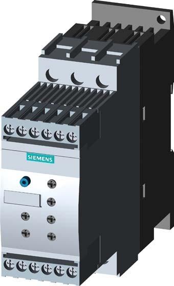 Siemens 3RW40261TB04 Démarreur progressif S0 25A 11kW/400V 40°C 24VAC/DC vis.