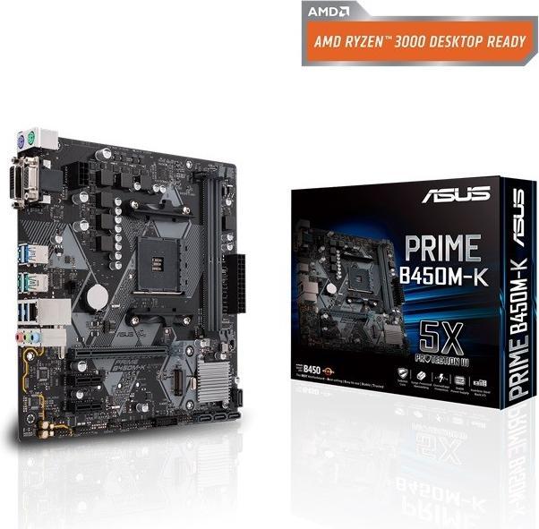 Produktbild ASUS PRIME B450M-K II (AM4, AMD B450, mATX)