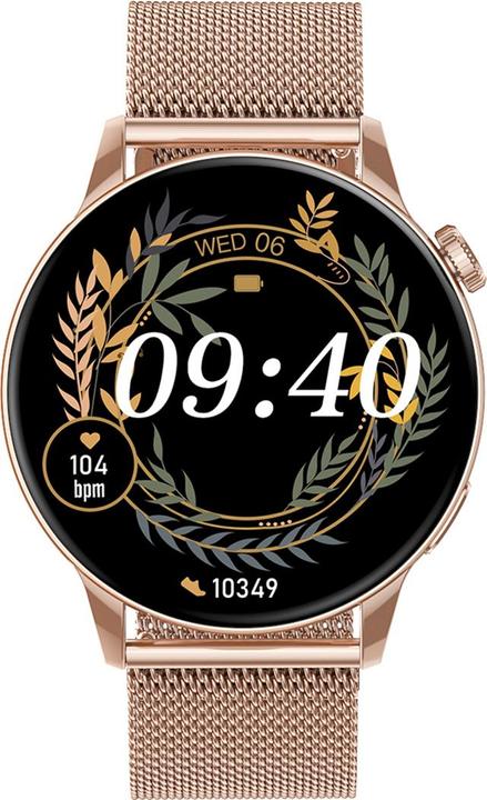 Actual product image Maxcom FW58 Vanad Pro (1.3") AMOLED Gold (46 mm)