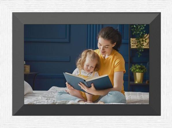 Produktbild Braun Photo BRAUN DigiFrame 10B WiFi Weiss (10.10", 1280 x 800 Pixel)