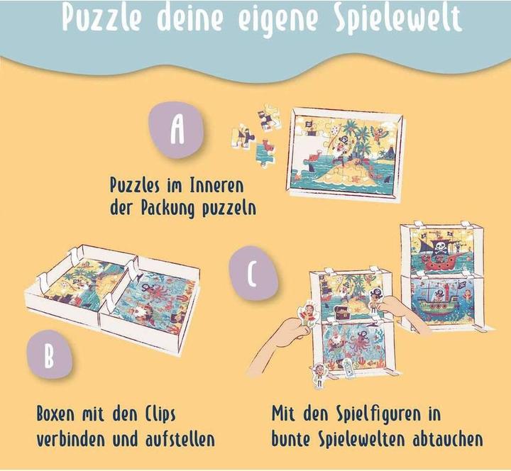 Actual product image Ravensburger Kinderpuzzle Puzzle&Play - 2x24 Teile Puzzle für Kinder ab 4 Jahre (24 pieces)