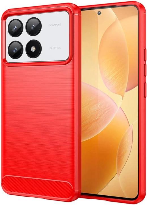 Image du produit Cover-Discount Xiaomi Poco F6 Pro - Coque Métal Carbone (Xiaomi Poco F6 Pro)