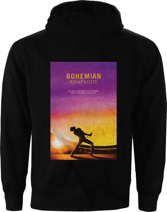 Immagine prodotto Queen Bohemian Rhapsody Felpa con Cappuccio Stampa posteriore Adulto Unisex (XXL)