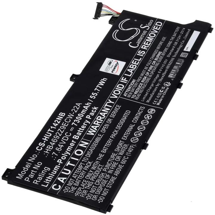 Produktbild AccuCell Akku Huawei MateBook D 15 Ryzen 5 5500U, MagicBook 14 2020, Typ HB4692Z9ECW-22A (7300 mAh)