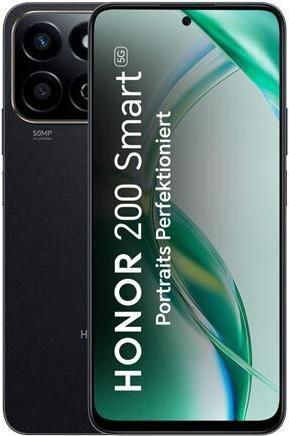 Image du produit Honor 200 Smart Noir (256 Go, Midnight Black, 6.80", Double SIM, 50 Mpx, 5G)