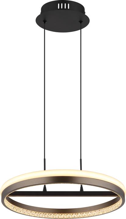 Produktbild Globo Hängeleuchte Metall Schwarz Matt, 1xled
