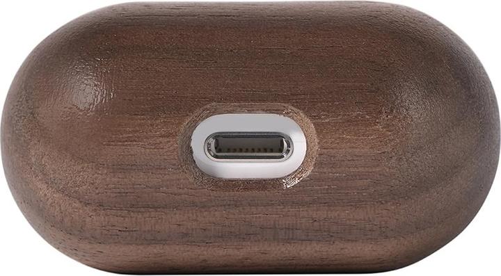 Actual product image Oakywood AirPods Case - wooden case for AirPods - color Walnut / AirPods 1/2 - (Headphone bag)