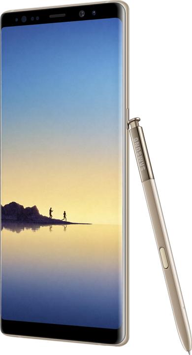 Produktbild Samsung Galaxy Note8 (64 GB, Maple Gold, 6.30", Hybrid Dual SIM, 12 Mpx, 4G)