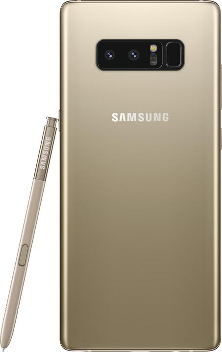 Produktbild Samsung Galaxy Note8 (64 GB, Maple Gold, 6.30", Hybrid Dual SIM, 12 Mpx, 4G)
