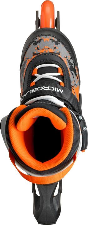 Actual product image Rollerblade Inline-Skates Microblade SL Schwarz/Orange, 33-36.5 (33, 36.5)