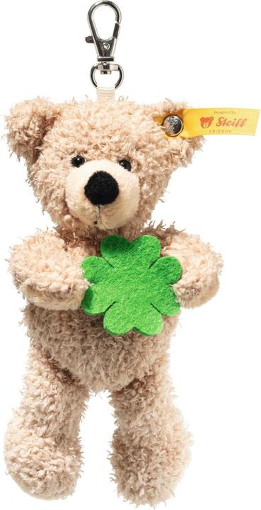 Actual product image Steiff Anhänger Fynn Teddybär Good Luck beige 12cm (12 cm)