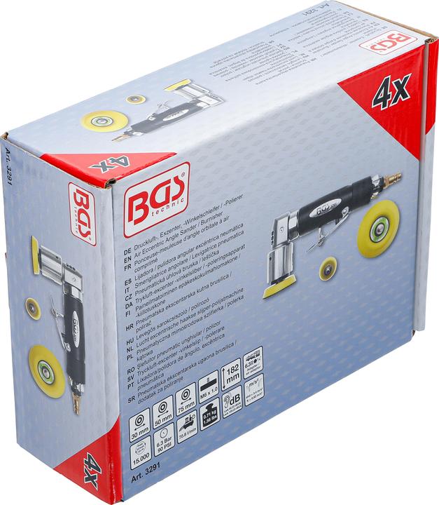 Produktbild BGS Druckluft-, Exzenter, -Winkelschleifer / -Polierer (Exzenterschleifer)