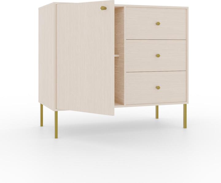Image du produit ADRK Furniture Tili 1D 3S Commode (83.5 x 41 x 74 cm)
