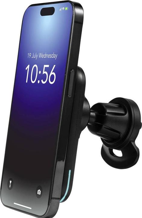 Immagine prodotto Renkforce RF-Qi2WCar-01 Handy Ladegerät USB-C® Für Qi kompatible Geräte, Inkl. L (15 W)