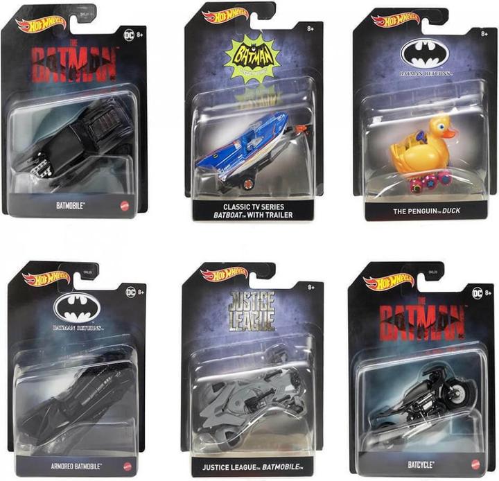 Actual product image Hot Wheels Premium 1:50th Batman Assortment