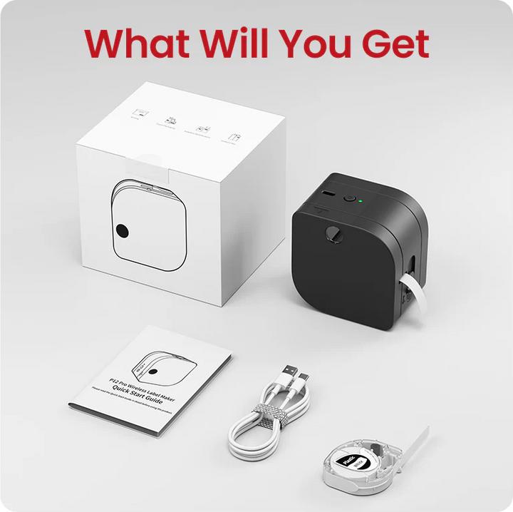 Actual product image Phomemo P12 Pro BLA (203 dpi)