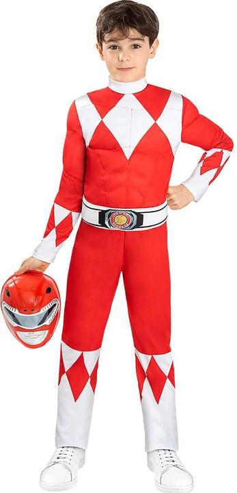 Produktbild Metamorph Power Rangers – rotes Kostüm für Kinder (110, 116)