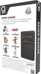 Produktbild Qware Arcade 240 In 1 Mini-Spiel Retro Schwarz