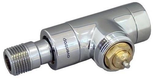 Image du produit Oventrop OV Vanne thermostatique série E DN 15, 1/2 pouce, PN 10, passage chromé