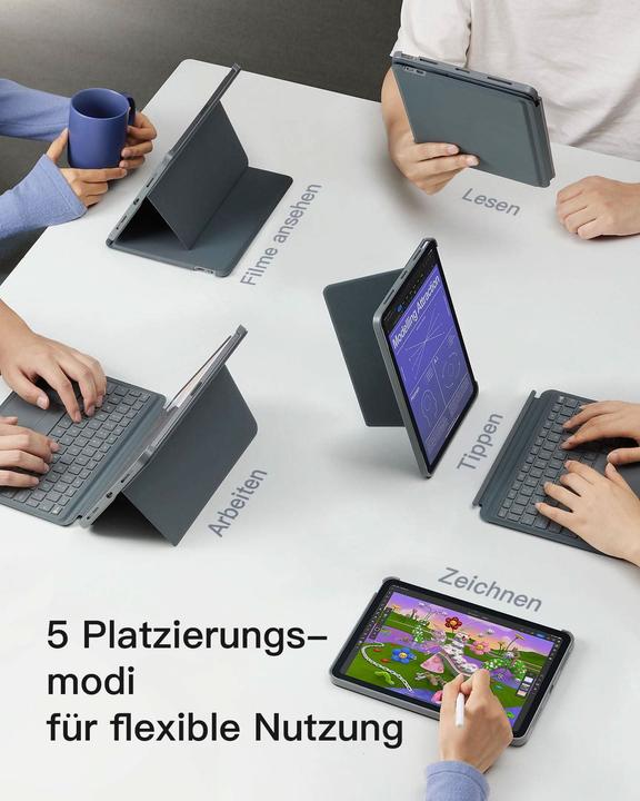 Actual product image Inateck Keyboard iPad 04111 gray (KB04111 gray) (DE, 3)