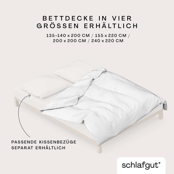 Immagine prodotto schlafgut Woven Satin (Copripiumino, 155 x 220 cm)