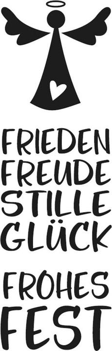 Produktbild Butterer Stempel "Weihnachtsengel"