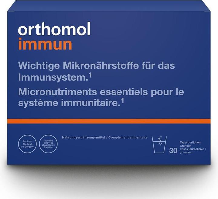 Nährwerte und Zutaten Pharma Medica orthomol Immun Trinkamp (7 Stück, 286 g)