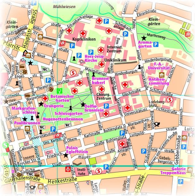 Produktbild PublicPress Stadtplan Erlangen (1259)