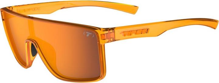 Actual product image Tifosi Sanctum Amber Blaze-Brille Atomic Mirror Ar-Glas Xx % Lichtdurchlässigkeit Neon Lights Line
